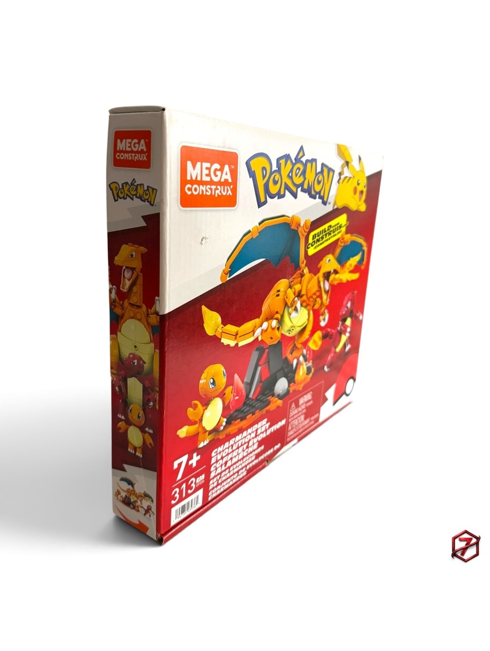 Mega Construx Pokémon Charmander Evolution Set HFG06 313pc Near Complete w/ Box
